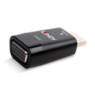 Konwerter HDMI do VGA LINDY czarny