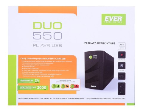 UPS EVER DUO 550 PL AVR USB