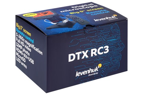 Zdalnie sterowany mikroskop Levenhuk DTX RC3