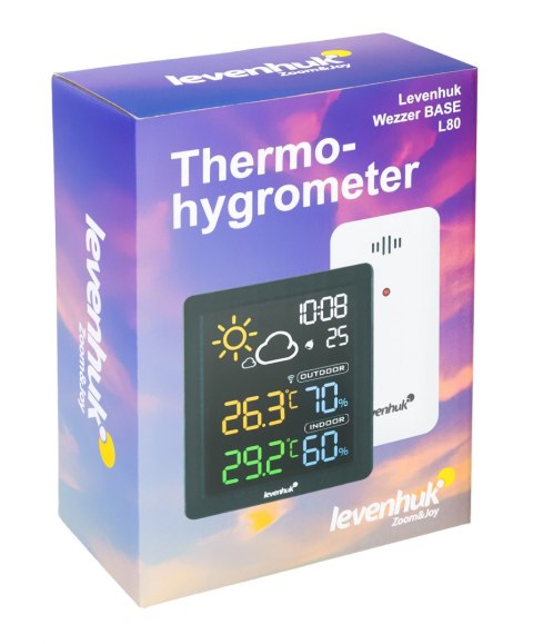 Termohigrometr Levenhuk Wezzer BASE L80