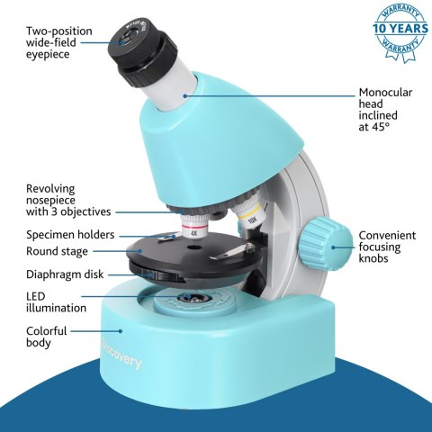 (CZ) Mikroskop Discovery Micro Marine z książką