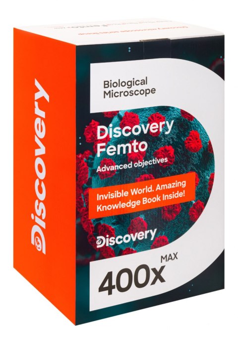 (GR) Mikroskop cyfrowy Discovery Femto Polar z książką