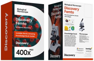 (HU) Mikroskop Discovery Femto Polar z książką