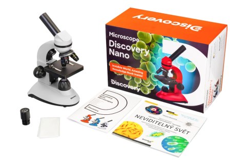 (CZ) Mikroskop Discovery Nano Polar z książką