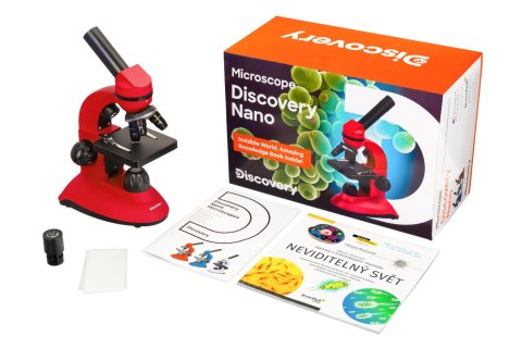 (CZ) Mikroskop Discovery Nano Terra z książką