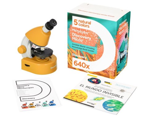 (ES) Mikroskop Discovery Micro Solar z książką
