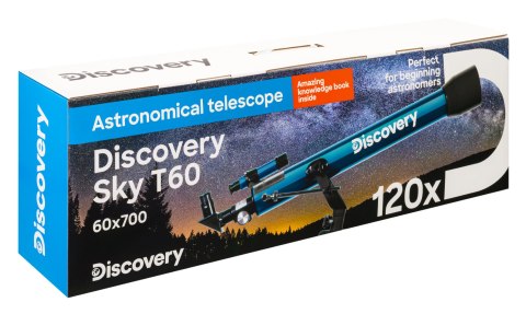 (ES) Teleskop Discovery Sky T60 z książką