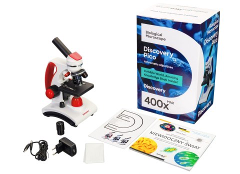 (PL) Mikroskop Discovery Pico Terra z książką (PL) Mikroskop Discovery Pico Terra z książką