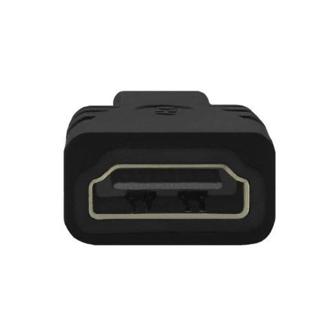 Qoltec Adapter HDMI A żeński | Micro HDMI D męski