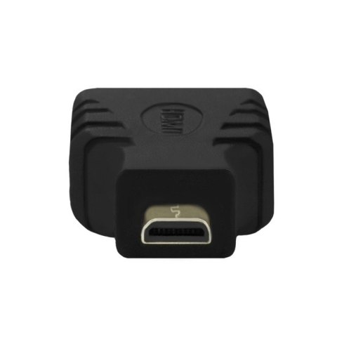 Qoltec Adapter HDMI A żeński | Micro HDMI D męski