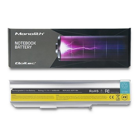 Qoltec Bateria do Lenovo IBM 3000 | 4400mAh | 10.8-11.1V