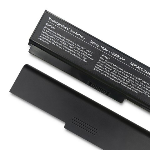 Qoltec Bateria do Toshiba PA3634 | 5200mAh | 10.8-11.1V