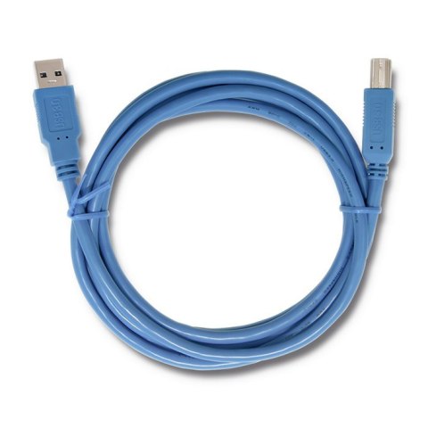 Qoltec Kabel USB 3.0 do drukarki A męski | B męski | 1m