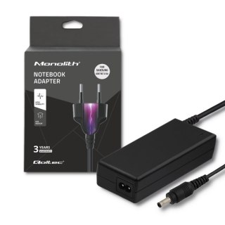 Qoltec Zasilacz do Samsung 60W | 19V | 3.15A | 5.5*3.5+pin | +kabel zasilający