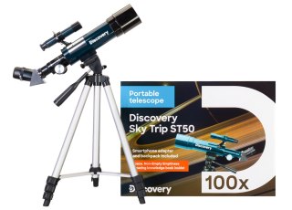 (ES) Teleskop Discovery Sky Trip ST50 z książką