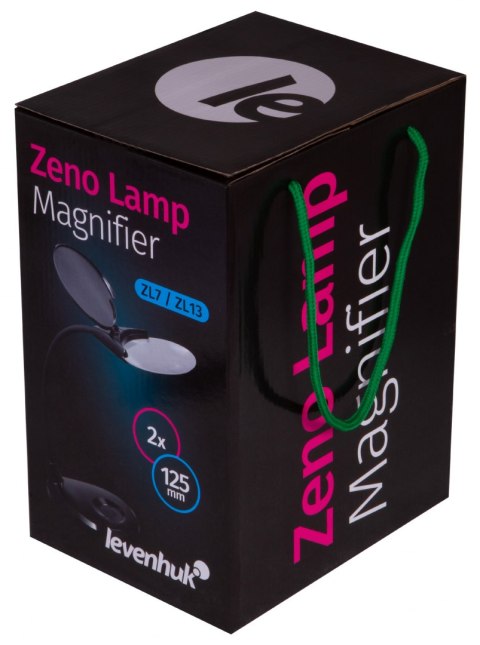 Czarna lupa Levenhuk Zeno Lamp ZL7