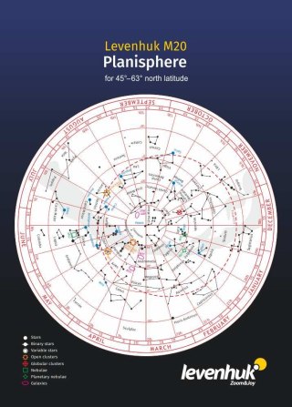 (EN) Duża planisfera Levenhuk M20