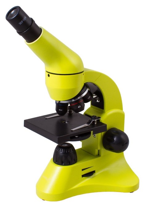 (EN) Mikroskop Levenhuk Rainbow 50L Lime\Limonka