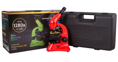 (EN) Mikroskop Levenhuk Rainbow 50L PLUS Orange\Pomarańcza (EN) Mikroskop Levenhuk Rainbow 50L PLUS Orange\Pomarańcza