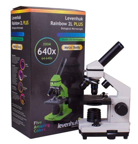 (BG) Mikroskop Levenhuk Rainbow 2L PLUS Moonstone\Kamień Księżycowy (BG) Mikroskop Levenhuk Rainbow 2L PLUS Moonstone\Kamień Księżycowy
