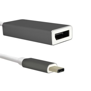 Qoltec Adapter USB 3.1 Typ C męski - DisplayPort żeński 4K