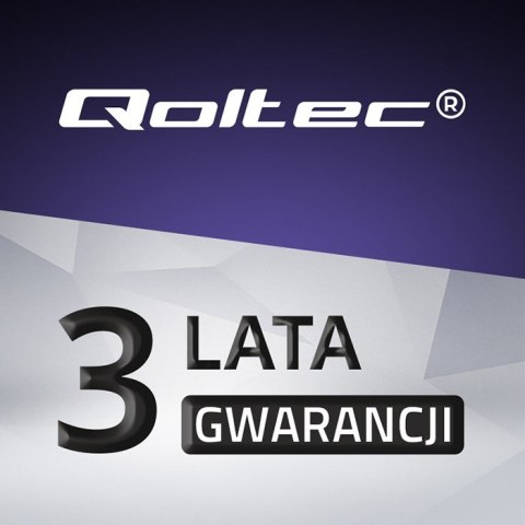 Qoltec Automatyczny uniwersalny zasilacz 90W | 8 wtyczek | +kabel zasilający