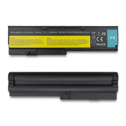 Qoltec Bateria do Lenovo x200 | x201 | 4400mAh | 10.8-11.1V