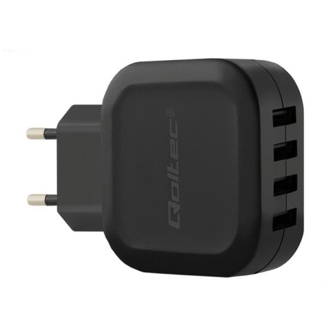 Qoltec Inteligentna Ładowarka sieciowa 24W | 5V | 4.8A | 4xUSB