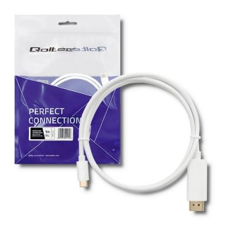 Qoltec Kabel USB 3.1 typ C męski/ HDMI A męski | 4K | Alternate mode | 1m