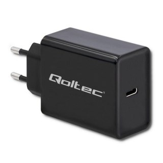 Qoltec Ładowarka sieciowa 30W | 5-20V | 1.5-3A | USB typ C | PD