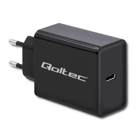 Qoltec Ładowarka sieciowa 30W | 5-20V | 1.5-3A | USB typ C | PD