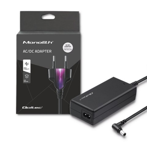 Qoltec Zasilacz desktopowy 27W | 12V | 2.24A | 5.5*2.5 | + kabel zasilający