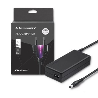 Qoltec Zasilacz desktopowy 72W | 12V | 6A | 5.5*2.5 | +kabel zasilający