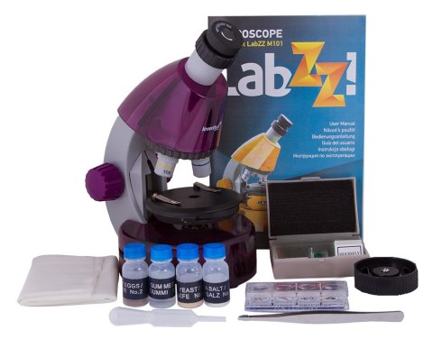 (DE) Mikroskop Levenhuk LabZZ M101 Amethyst\Ametyst (DE) Mikroskop Levenhuk LabZZ M101 Amethyst\Ametyst