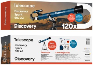 (CZ) Teleskop Discovery Spark 607 AZ z książką