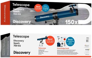 (EN) Teleskop Discovery Spark 769 EQ z książką