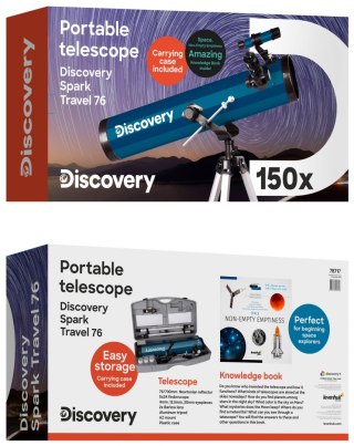 (EN) Teleskop Discovery Spark Travel 76 z książką