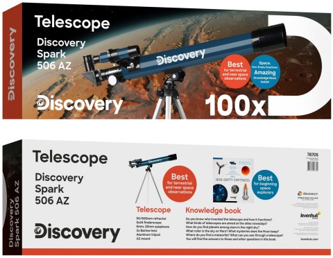 (HU) Teleskop Discovery Spark 506 AZ z książką