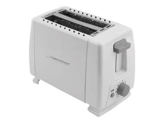 Toster ESPERANZA 600W Pojemność 2 tosty Biały EKT001