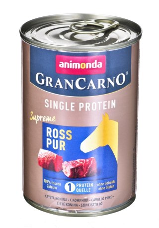 ANIMONDA GranCarno Single Protein: konina - mokra karma dla psa - 400g