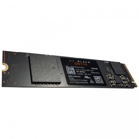 Dysk SSD WD Black SN770 WDS500G3X0E (500 GB ; M.2; PCIe NVMe 4.0 x4)