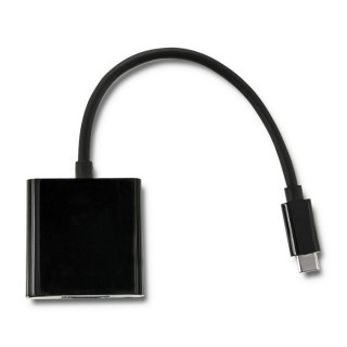 Qoltec Adapter USB typ C męski / HDMI żeński | 4K | 23cm