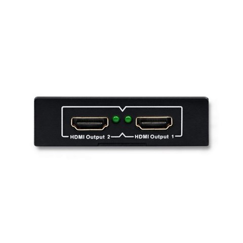 Qoltec Aktywny rozdzielacz Splitter HDMI v. 2.0 | 1x2