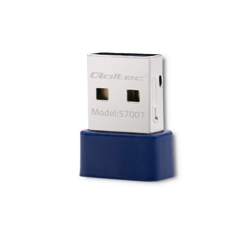 Qoltec Bezprzewodowy mini adapter WiFi Standard N | BT 4.0 USB