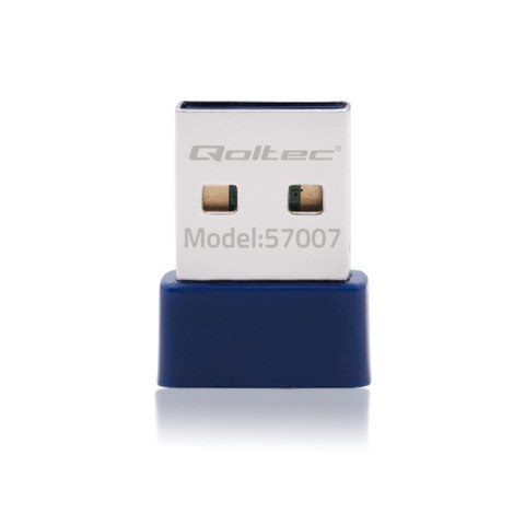 Qoltec Bezprzewodowy mini adapter WiFi Standard N | BT 4.0 USB