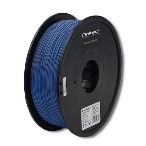 Qoltec Profesjonalny filament do druku 3D | ABS PRO | 1.75mm | 1kg | Blue