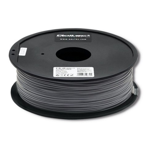 Qoltec Profesjonalny filament do druku 3D | ABS PRO | 1.75mm | 1kg | Grey