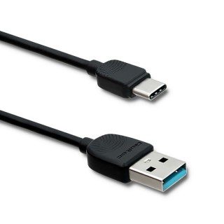 Qoltec Ultra szybki kabel do przesyłu danych USB typ C | USB 2.0 A | 1.2m