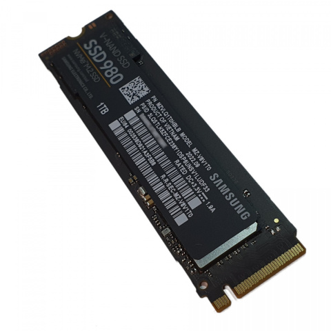 Dysk SSD Samsung 980 1 TB M.2 2280 PCI-E x4 Gen3 NVMe (MZ-V8V1T0BW)