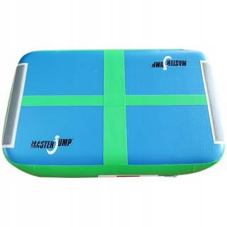 AirBlock Mata Gimnastyczna Trampolina MASTER 60 x 100 x 20 cm Blue Green